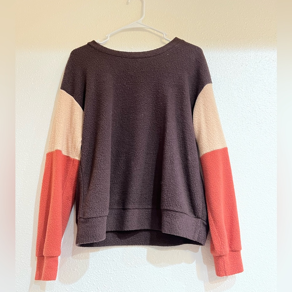 Sweater : Women’s small/medium : Kaileigh brand : Multi-colored